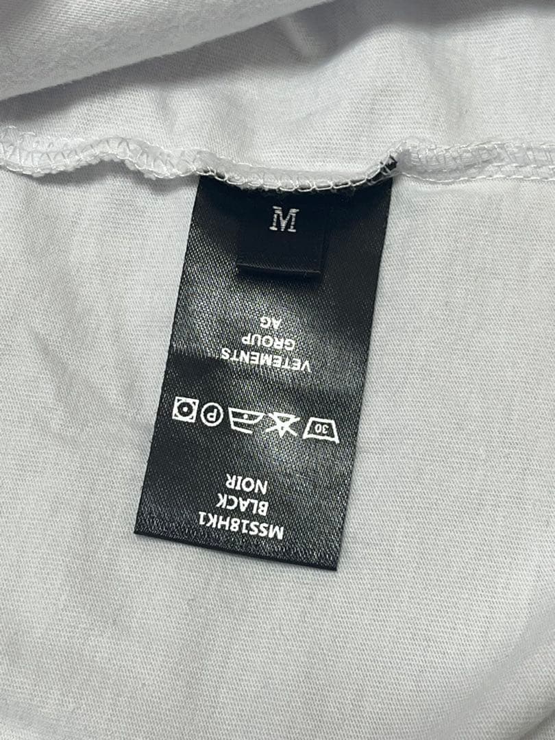 VETEMENTS Tシャツ ユニセックス M