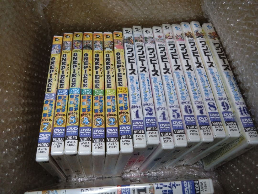 ワンピース　DVD　31本　未開封　アニメ