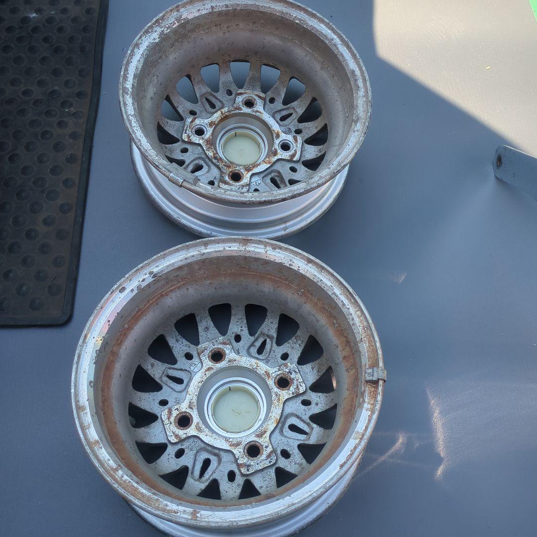 ブリジストン10インチホイール 2本セット PCD110