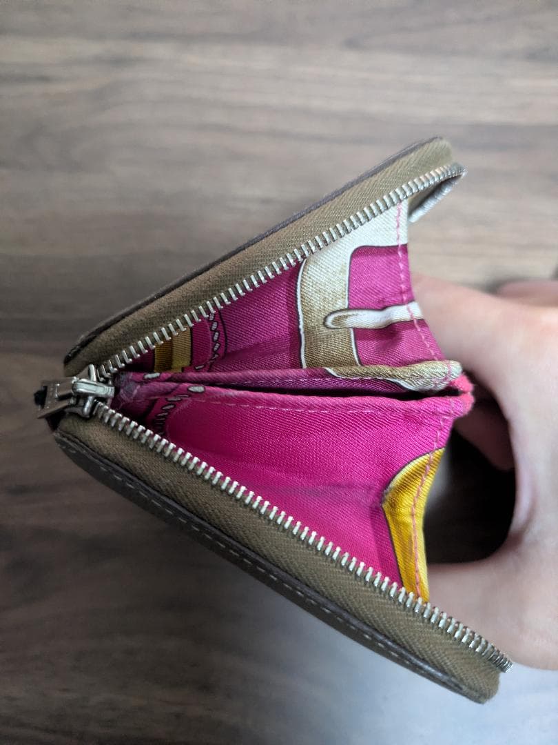 エルメス アザップコンパクトシルクイン カードケース 小物入れ HERMES
