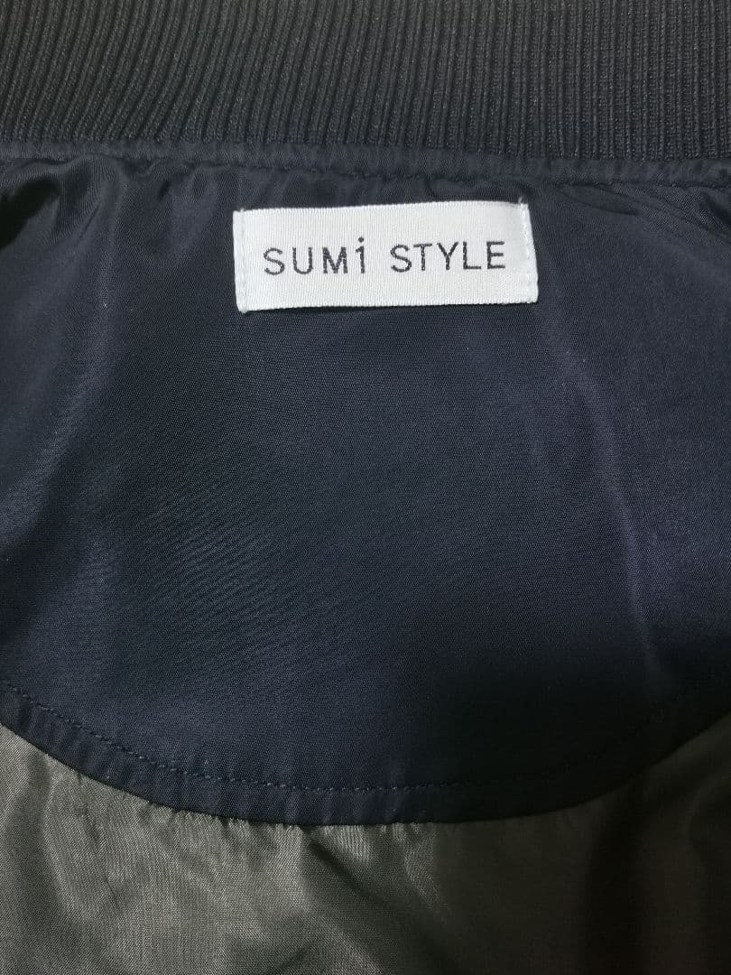 SUMi STYLE ブラック　ロングアウター