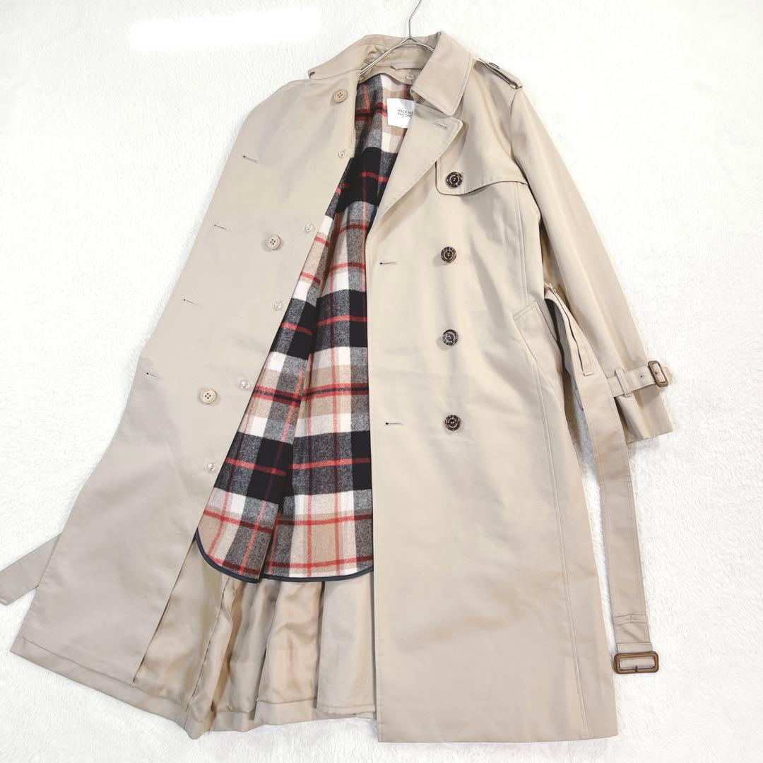 現行✨美品 マッキントッシュ トレンチコート ウールライナー ハニーベージュ L
