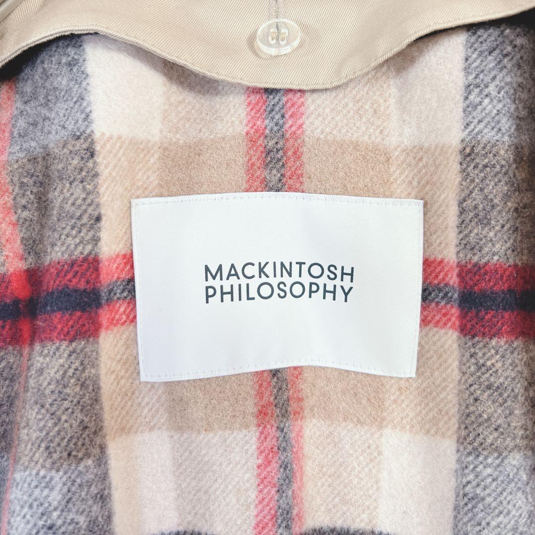 現行✨美品 マッキントッシュ トレンチコート ウールライナー ハニーベージュ L