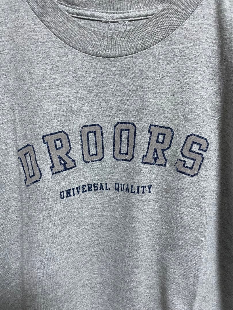 ヴィンテージ　Droors Tシャツ　グレー　スケート