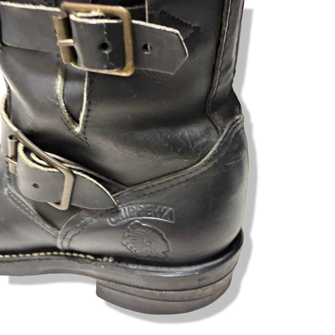 靴 chippewa short engineerboots leather y2k