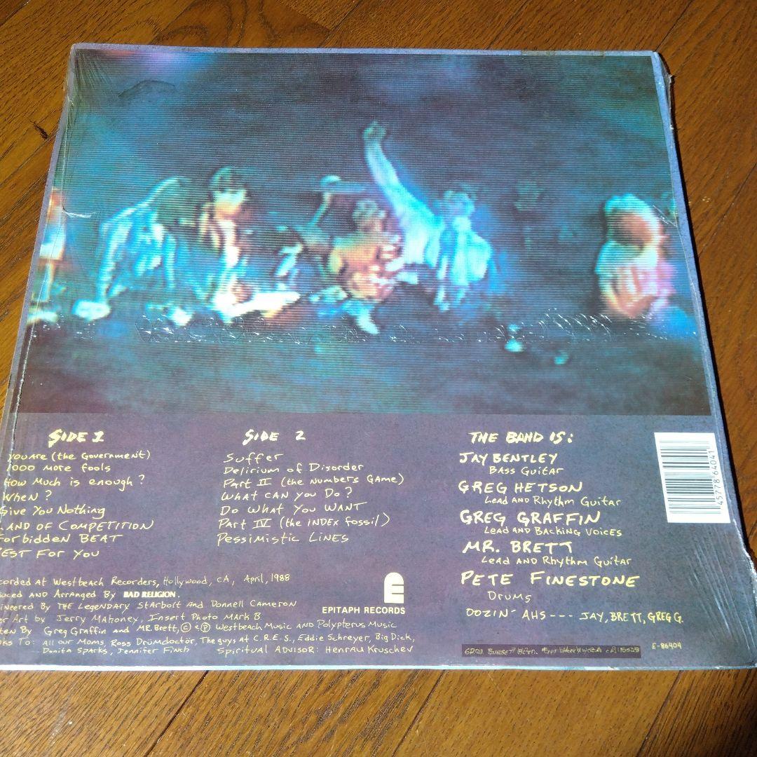 【LP】BAD RELIGION / SUFFER