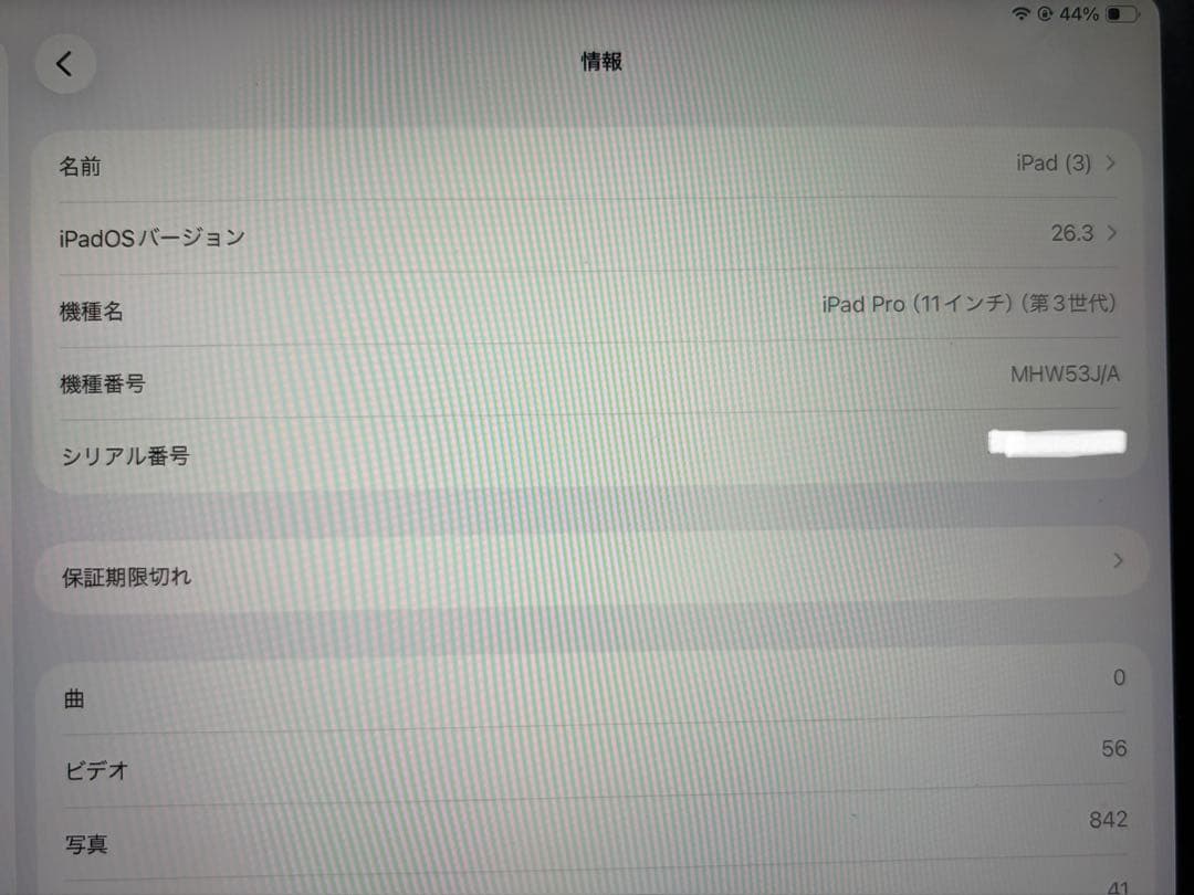 【極美品】iPad Pro 11インチ M1 第3世代 セルラーモデル