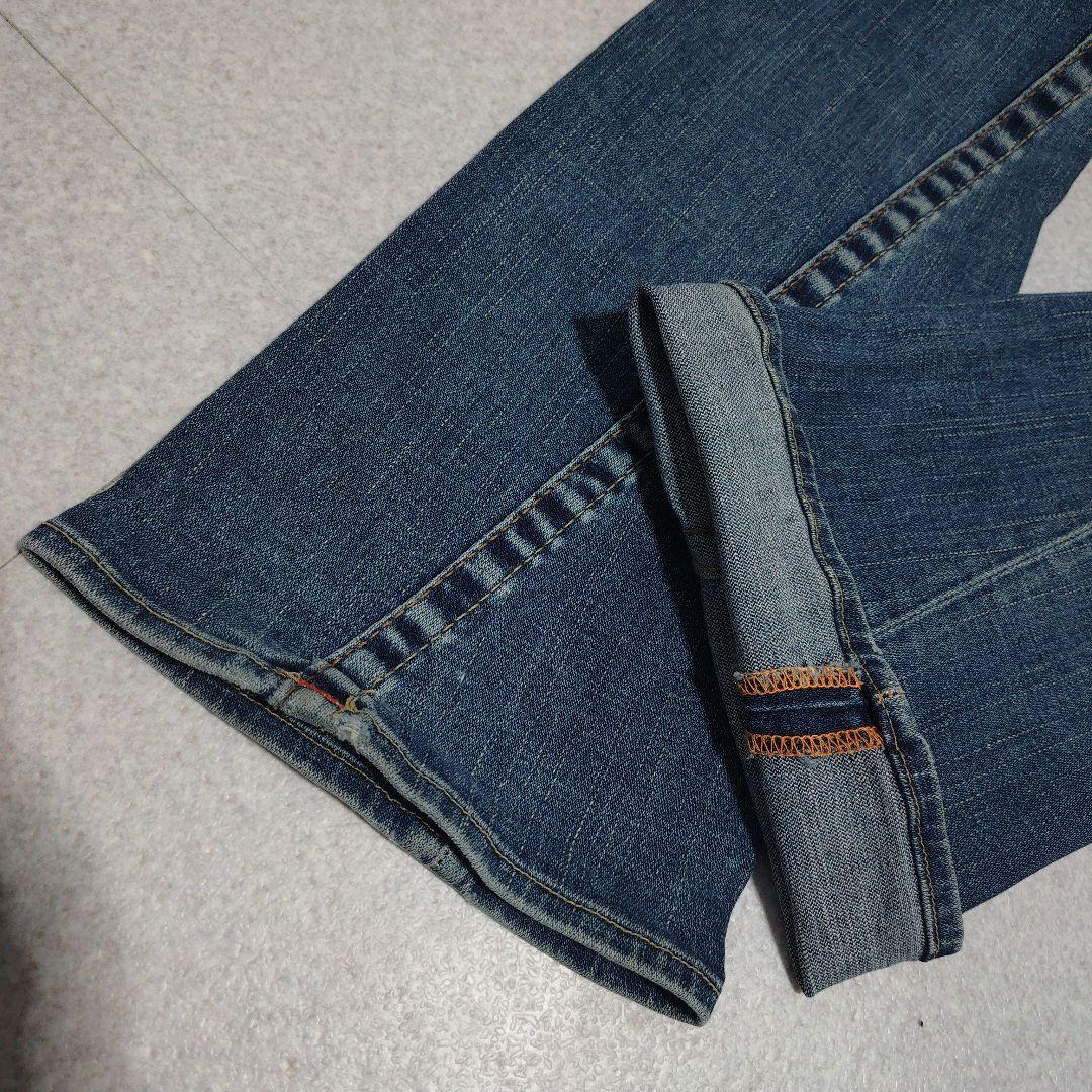 〇True Religion JOEY レディース フレアデニム ベルボトム