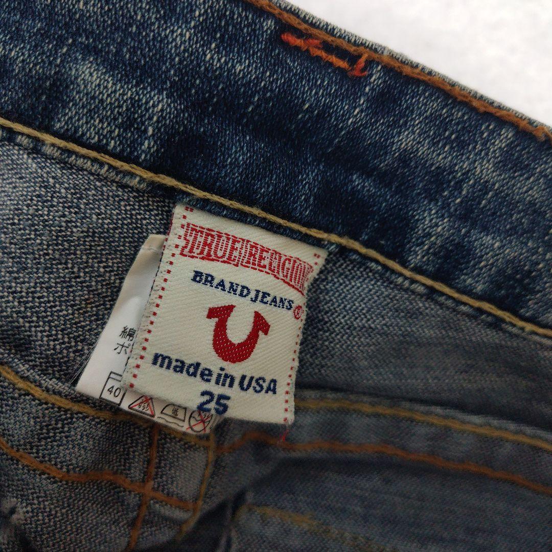 〇True Religion JOEY レディース フレアデニム ベルボトム