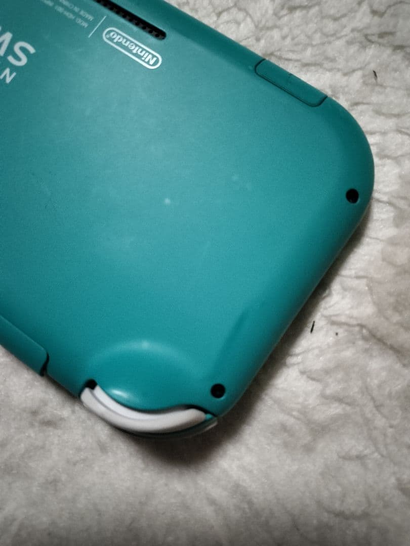 ジャンクNintendo Switch Lite ターコイズ不動品シェル割れあり