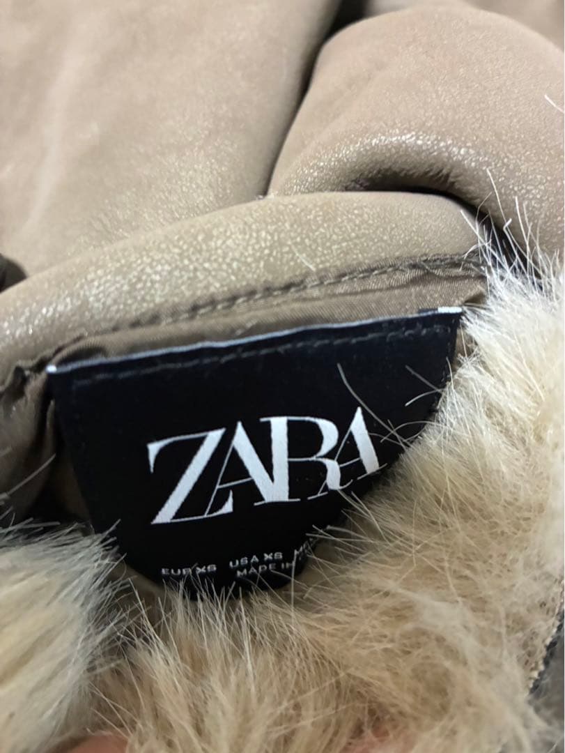 ZARA ブラウン ロングコート