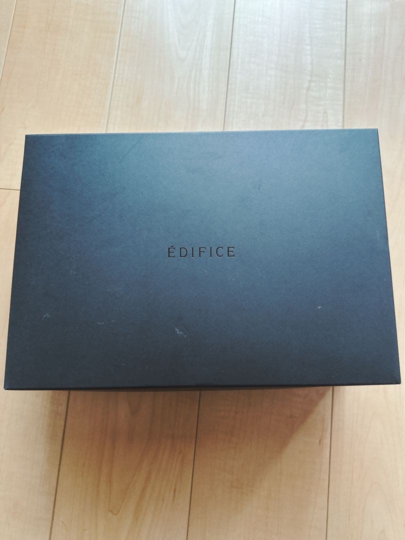 EDIFICE (エディフィス)デッキシューズ モカシンシューズ ブラック