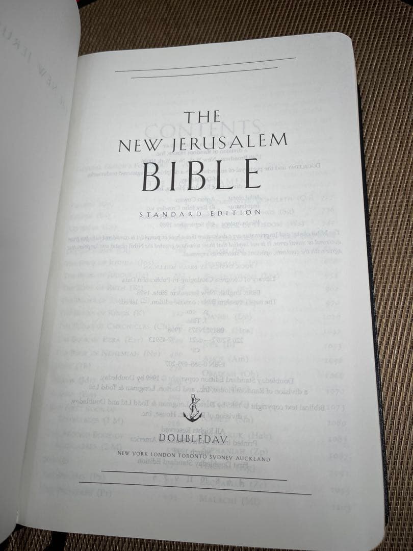 New Jerusalem Holy Bible 標準版