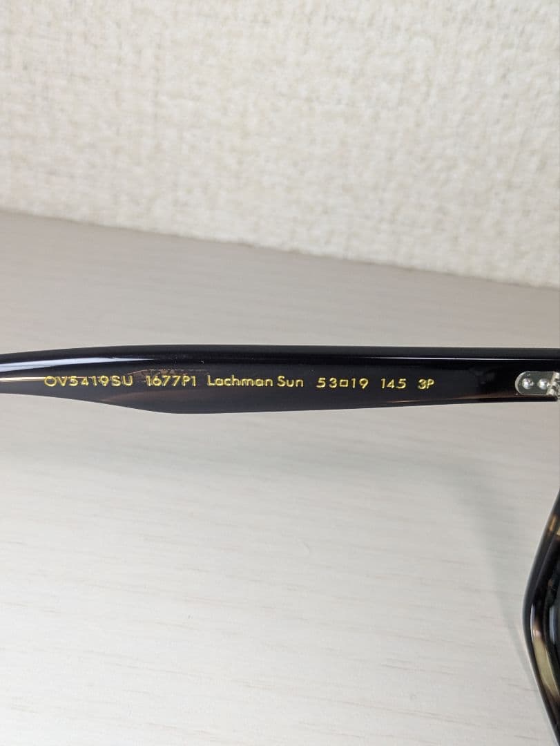 新品未使用 オリバーピープルズ LachmanSunサングラス イタリア製 偏光