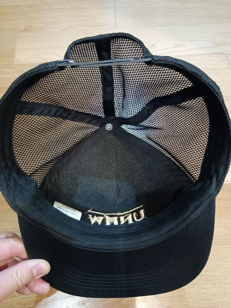 UNNAMED HEADWEAR メッシュキャップ ブラック 完売モデル