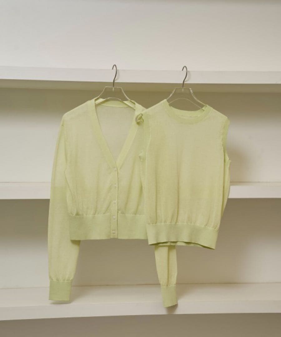 TODAYFUL×Studio Doe 2set Sheer Knit