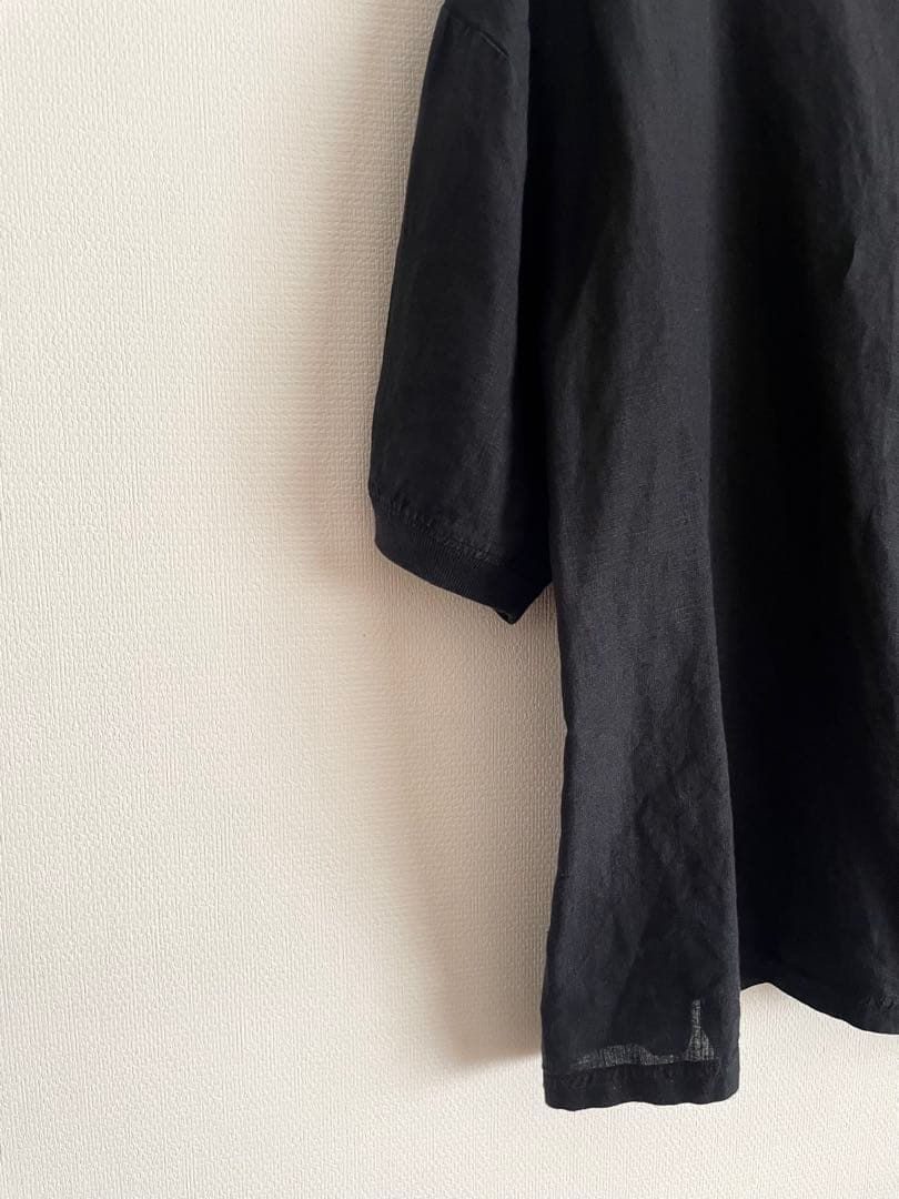 中川政七商店　麻布Tシャツ　黒