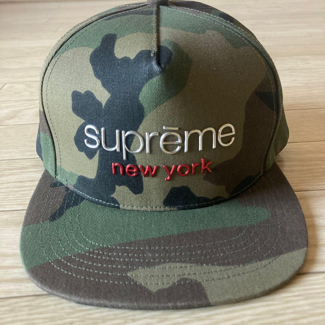 suprême 迷彩キャップ