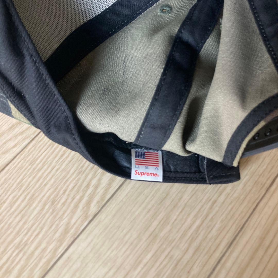 suprême 迷彩キャップ