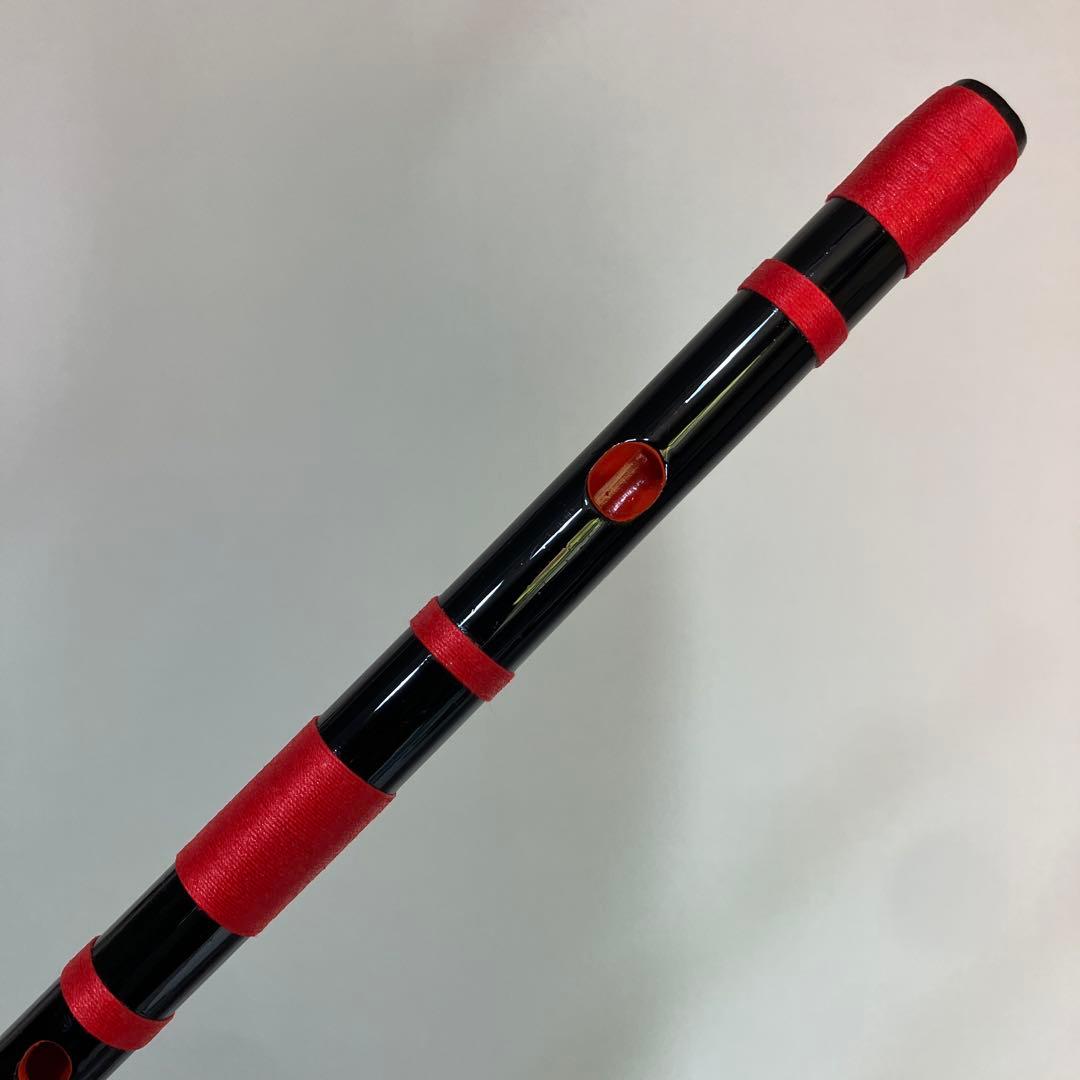 神楽笛（古典調篠笛、囃子笛）　 MRK- 80　石見地方　和楽器　竹笛 　総巻