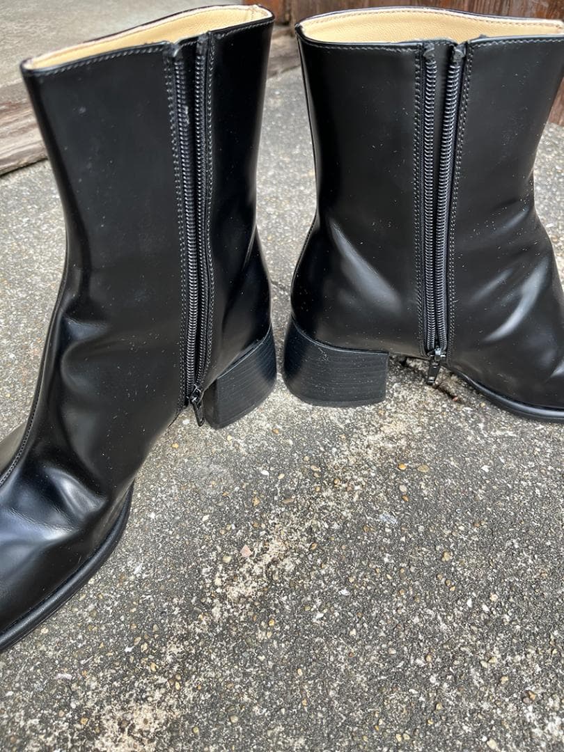専用⭐︎ALM.アデラADELA LEATHER BOOTS サイドジップブーツ