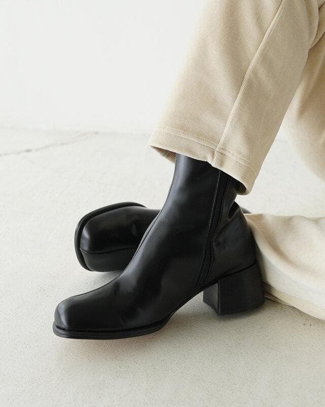 専用⭐︎ALM.アデラADELA LEATHER BOOTS サイドジップブーツ