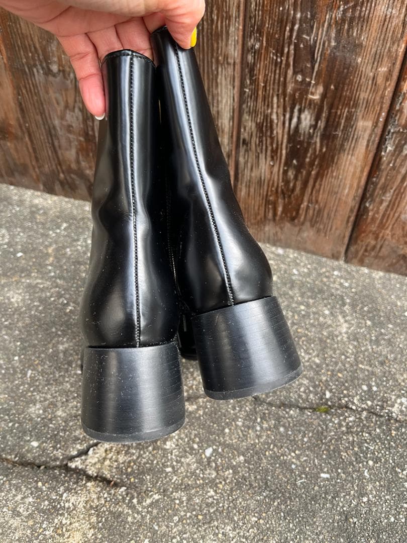 専用⭐︎ALM.アデラADELA LEATHER BOOTS サイドジップブーツ