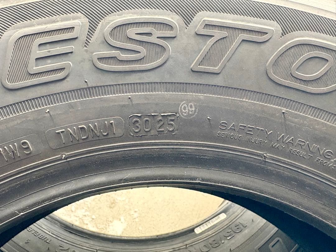 ■ミッキーさま専用②■ BSDueler H/L 195/80R15 4本セット