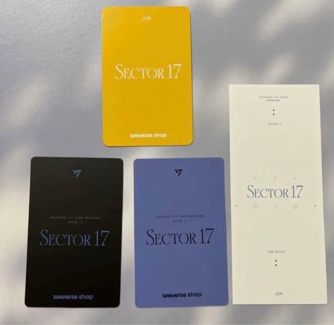 SEVENTEEN ジュン Sector17 トレカ セット