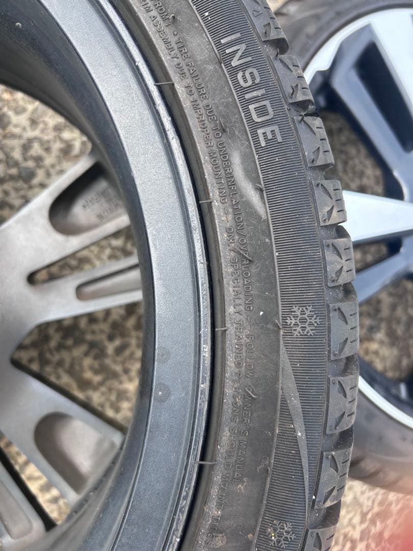 スバル 18インチ ホイール　4本　SUBARU インプレッサ　冬用タイヤ