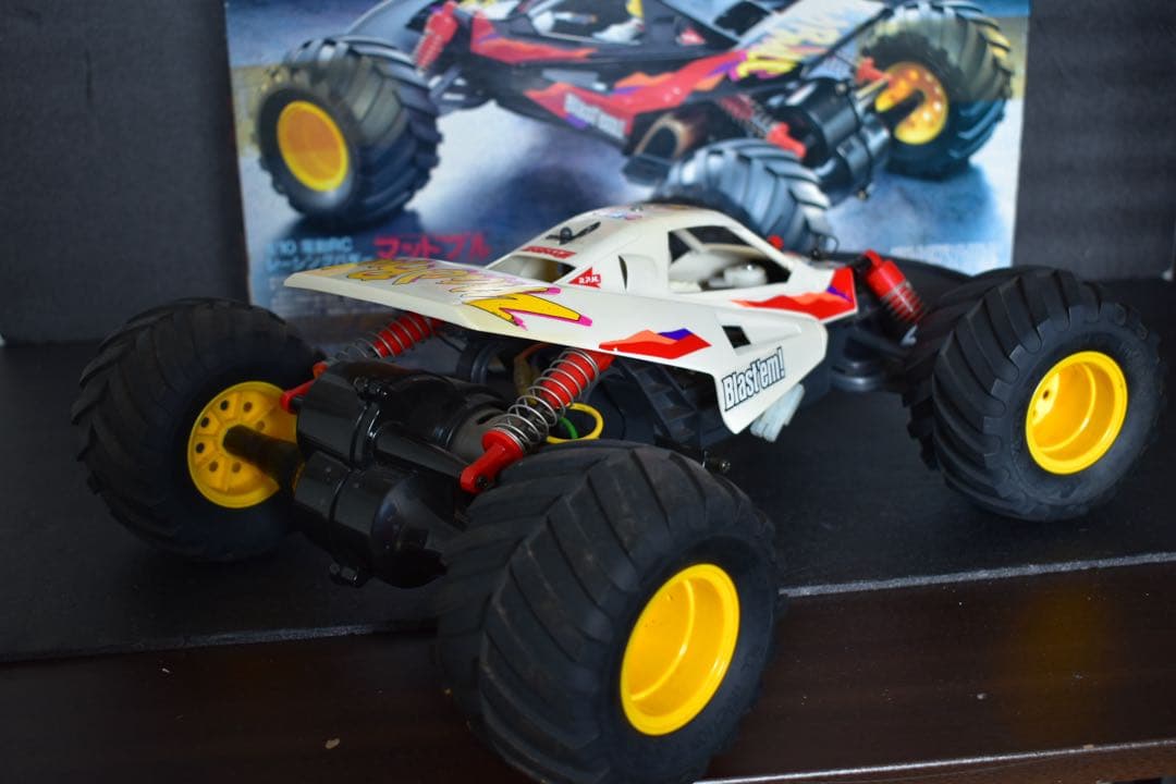 1/10 タミヤ マッドブル 4WD メカ付き ESC アンプ レーシングバギー