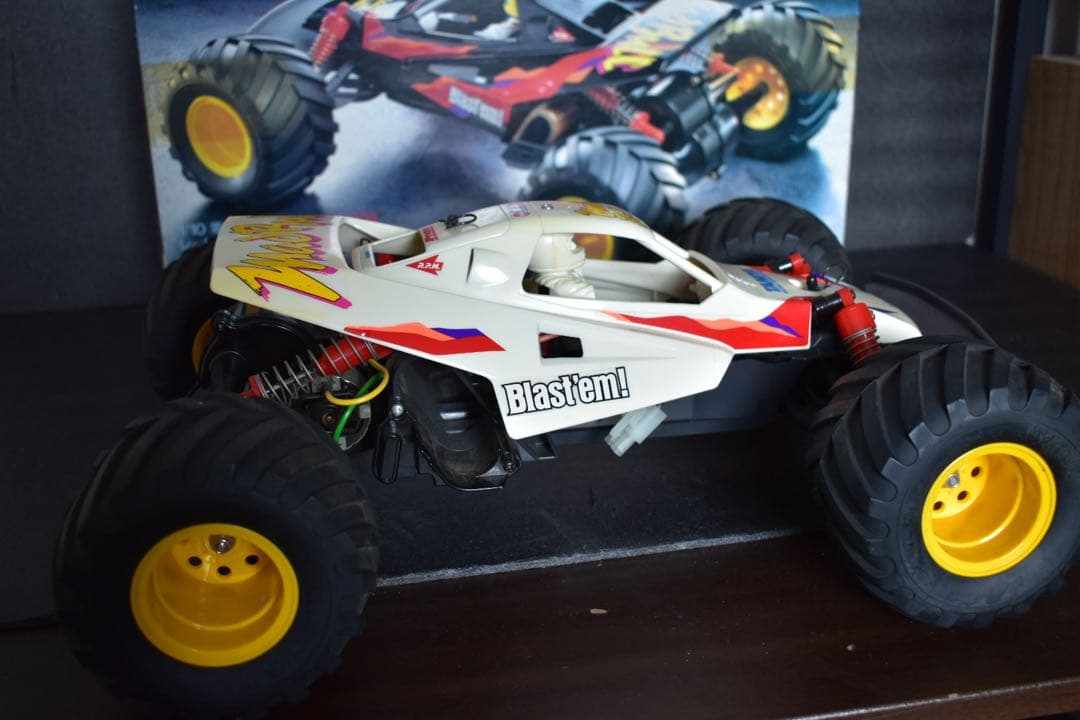 1/10 タミヤ マッドブル 4WD メカ付き ESC アンプ レーシングバギー