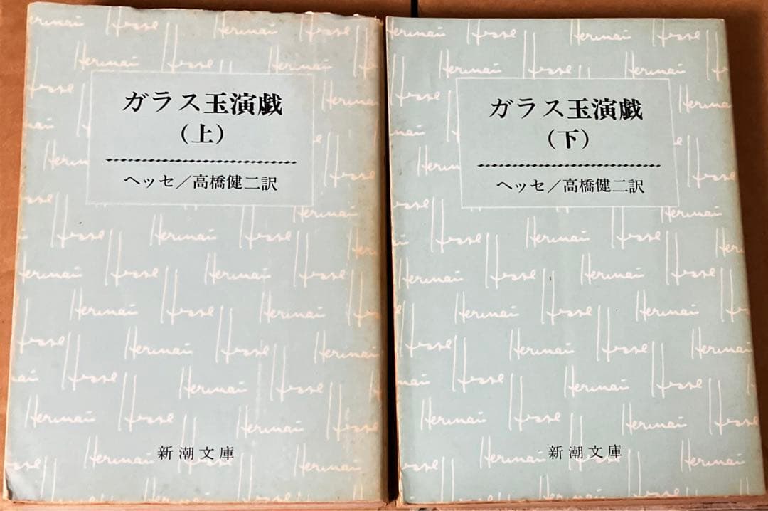 ヘルマン・ヘッセ 「ガラス玉演戯」 上下巻２冊セット