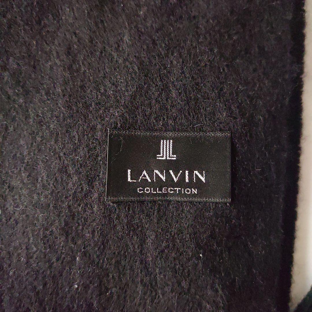 ●LANVIN ランバン カシミヤ100％ 大判ストール マフラー