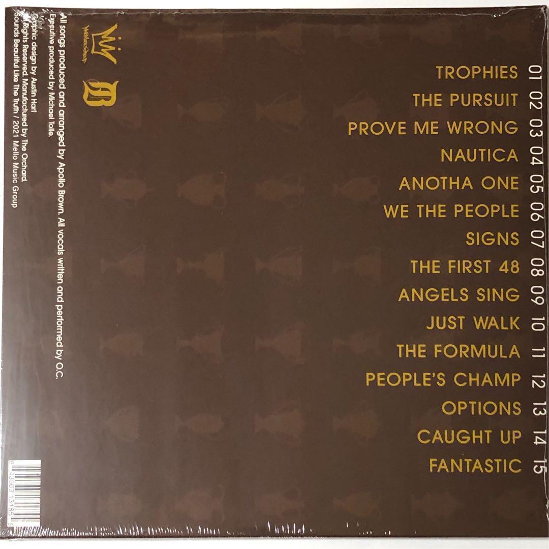 新品 Apollo Brown + OC / Trophies LP レコード