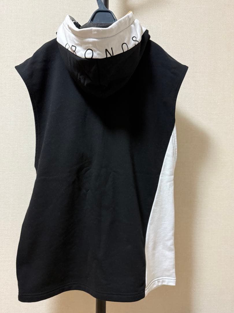 CRONOS ノースリーブフーディ L クロノス
