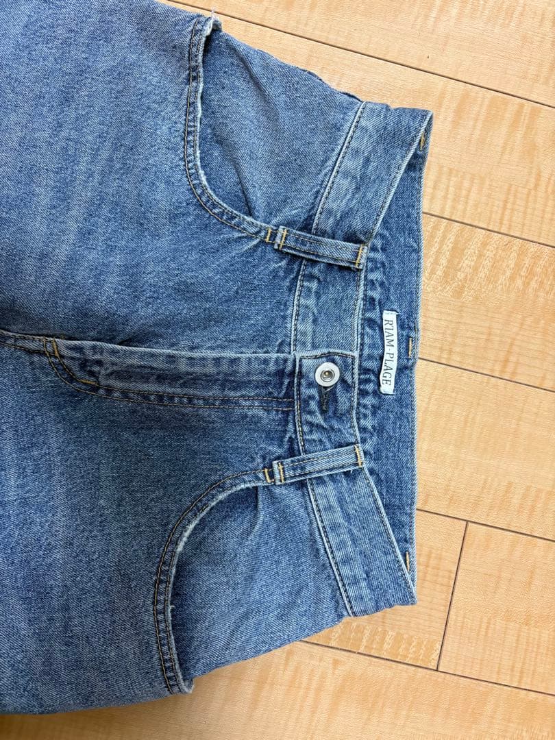 R’IAM WIDE デニム　34