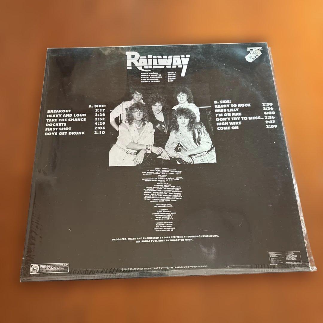 RAILWAY レイルウェイ CLIMAX ヘヴィメタル　レコード