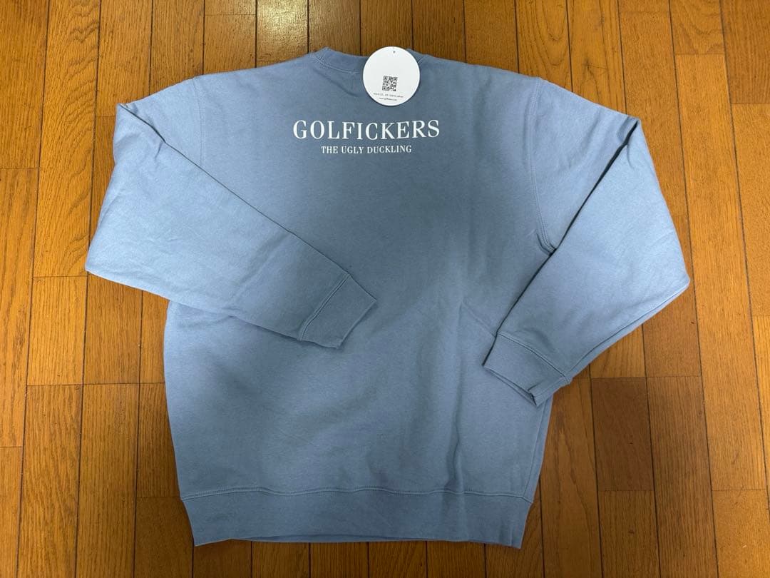 Golfickers スウェットトレーナー　ライトブルー　L サイズ 新品