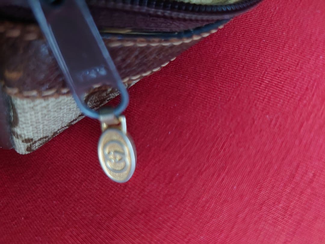 GUCCI ボストンバッグ ベージュ/ブラウン/グリーン/レッド
