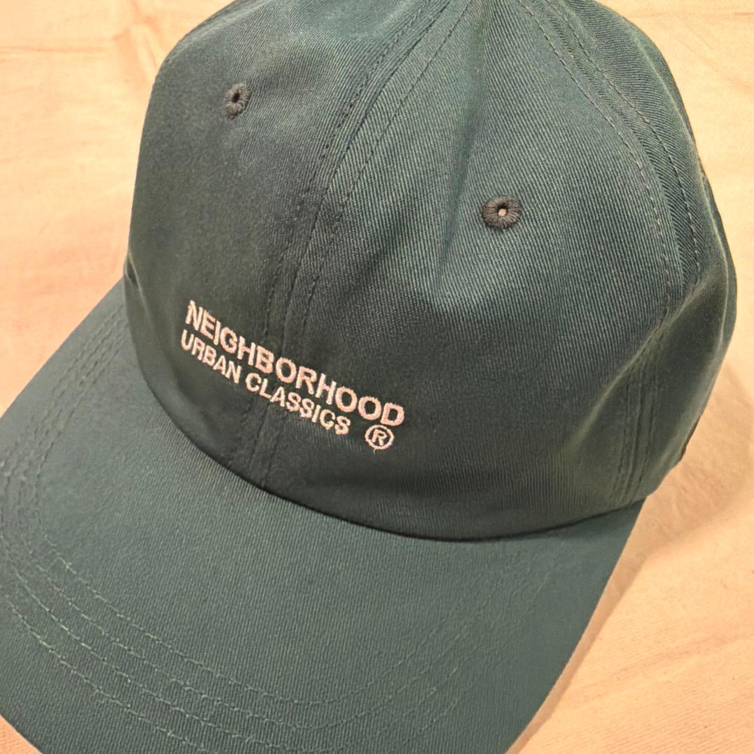 帽子 NEIGHBORHOOD DAD CAP-2 GREEN