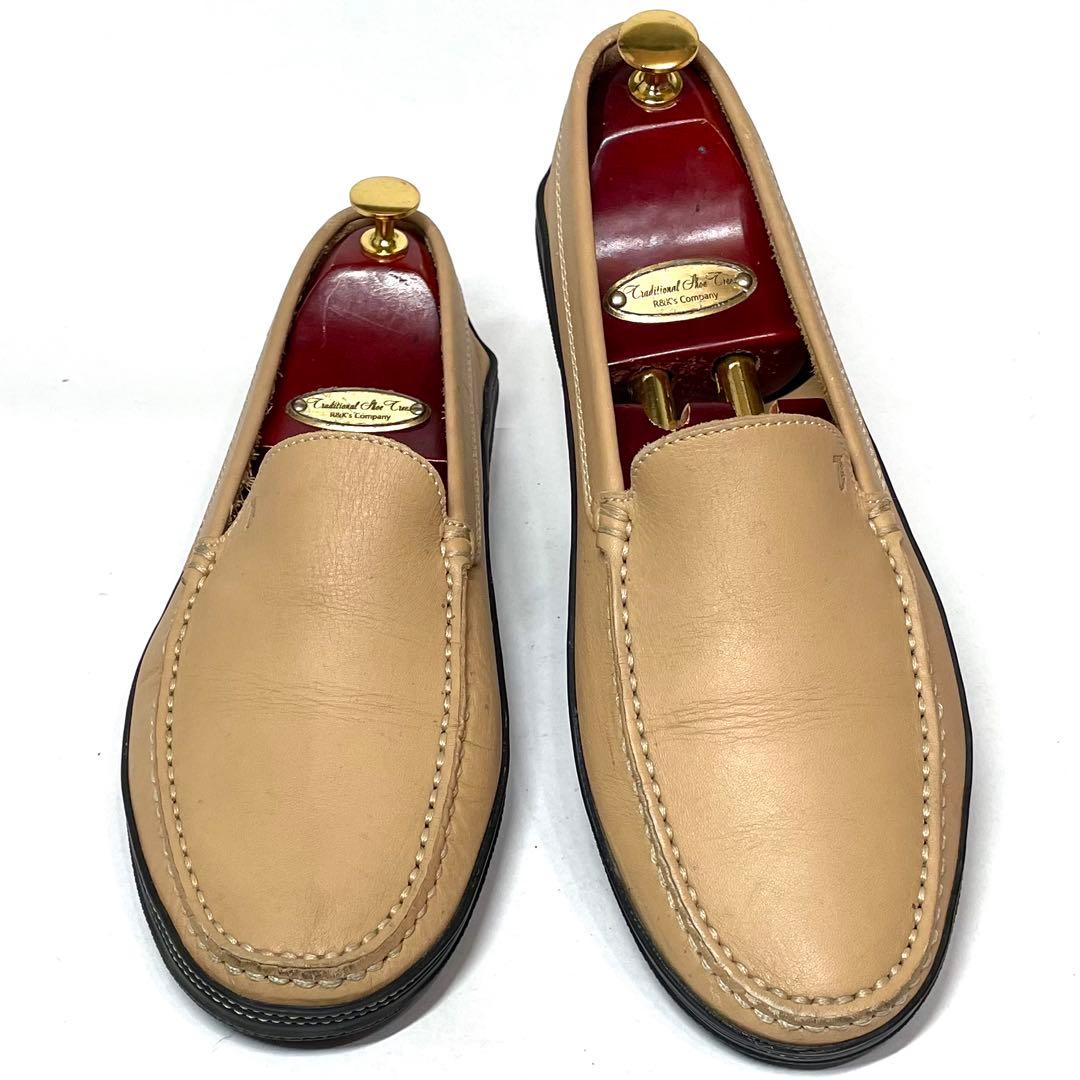 【良品✨️】TOD'S トッズ ドライビングシューズ ベージュ US8.5 革靴