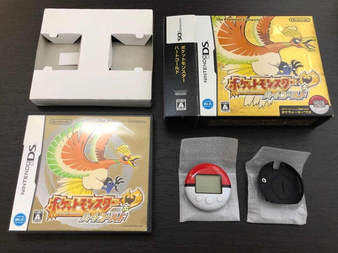 ホ*ー様 美品箱付_ポケットモンスター ハートゴールド/ブラック/ダイヤモンド