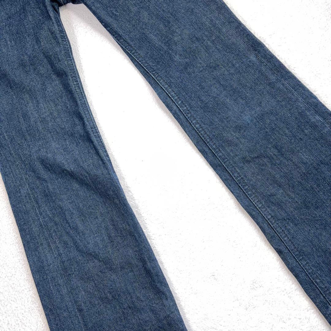 【DIESEL】ブーツカットデニム ローライズ CHEROCK 美脚 青 27