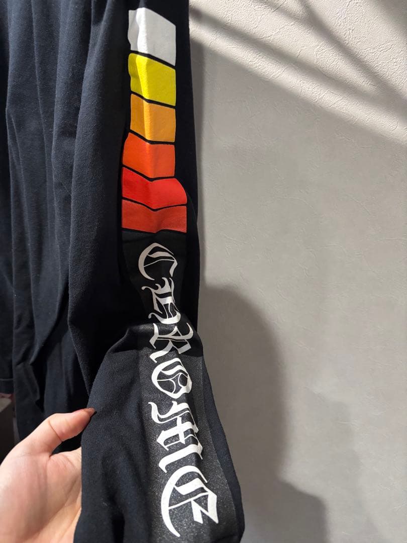【正規品】CHROME HEARTS ロングTシャツ ブラック長袖シャツ M