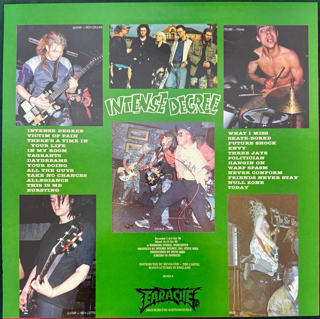 INTENSE DEGREE レコード　美品