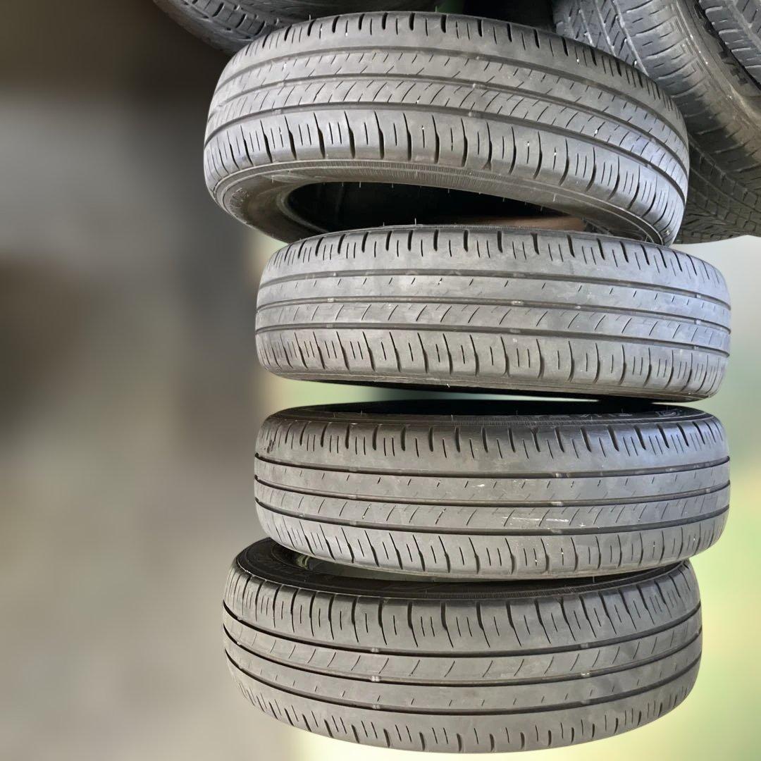 DUNLOP 155/65R14 ENASAVE 4本早い者勝ち