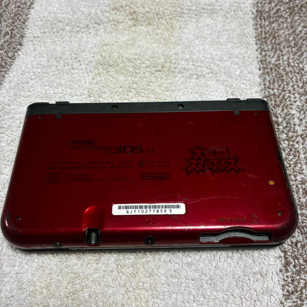 【希少】Newニンテンドー3DSLL 本体 スマブラエディション ジャンク品