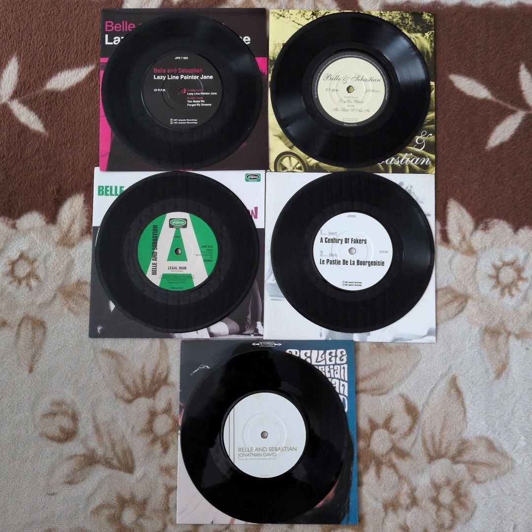 BELLE AND SEBASTIAN EP5枚セット。