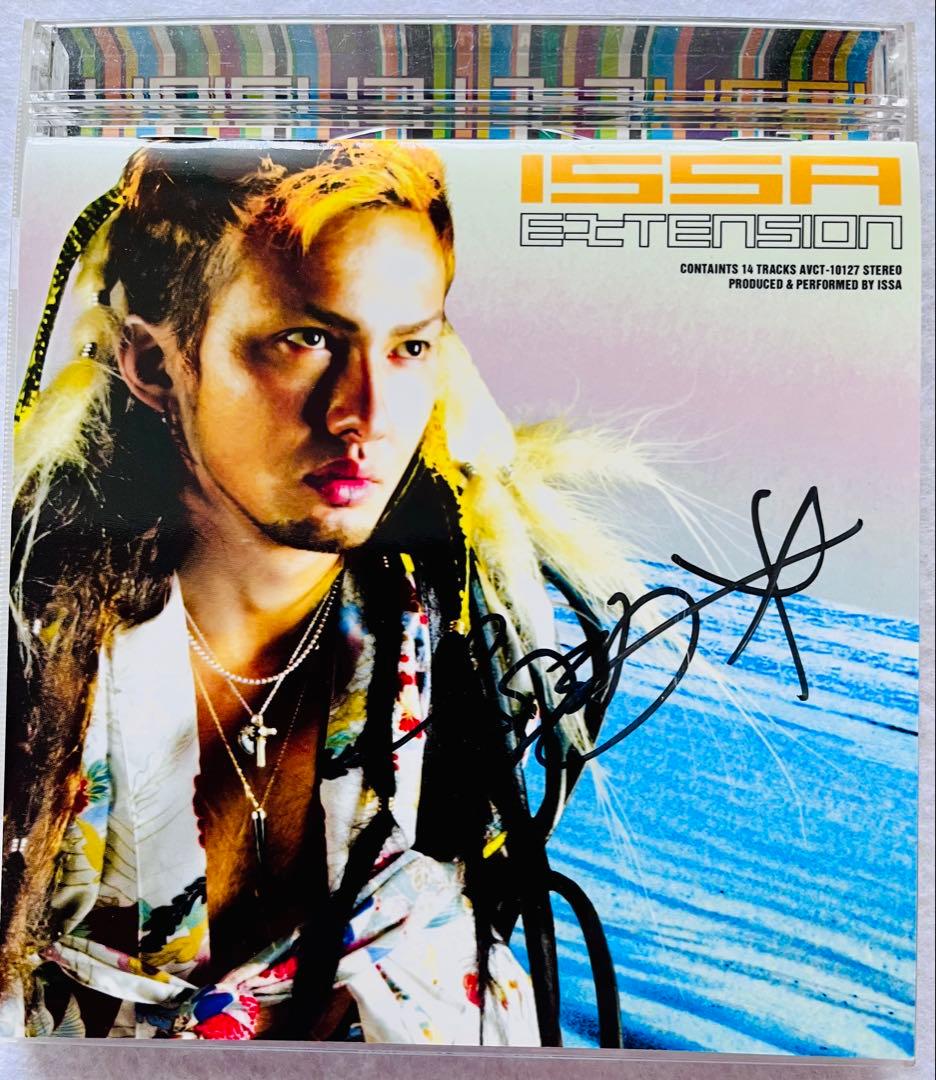 美品/貴重 直筆サイン付き ISSA EXTENSION アルバムCD1枚